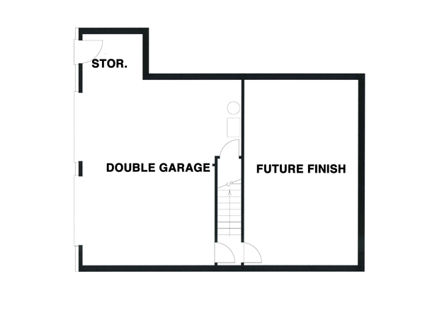 Lower Level image of DEERFIELD House Plan